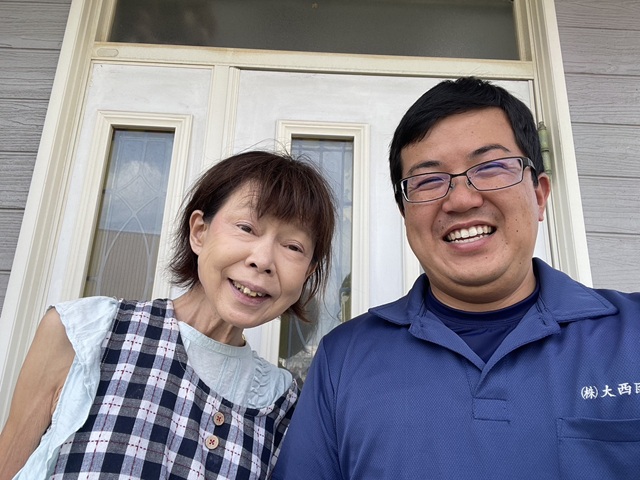 明石市　K様邸　ベランダ防水工事にてご依頼。丁寧で誠実、これからもずっと依頼していきたいと嬉しいお声をいただきました